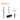 A product dimensions/specs diagram on a white background showing several black fitness bar components with orange measurement lines and labels, plus the heading 'DIMENSIONS / SPECS'.