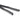Black braided rope with rubberized ends, durable outdoor utility rope