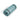 Teal yoga mat roll with black straps, grippy non-slip foam material for workout and exercise