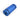 Blue yoga mat roll with black strap, textured foam non-slip fitness accessory