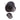 5LB barbell weight plates set, black rubber, Olympic-style center hub