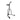 Black steel bicycle trainer stand with adjustable flywheel support arms