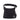 Black handheld camera bag pouch with adjustable strap, durable fabric and reinforced grip handle
