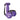 ATONE Fitness purple 3 lb adjustable ankle weights with secure strap for strength training