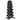 CAP 210-lb Rubber Hex Dumbbell Set with Rack